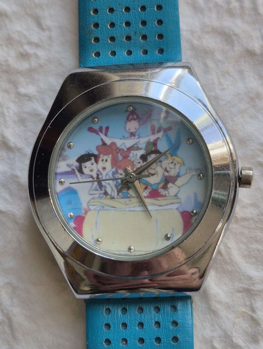 Vintage Collectible Hanna-Barbera The Flintstones Character Wristwatch